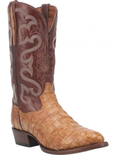 Men's Dan Post Primetime Tan Caiman Boot 1