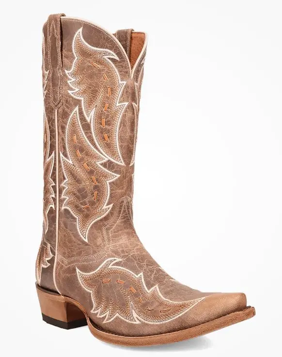 Men's Dan Post Tan Racer Snip Toe Boot 1