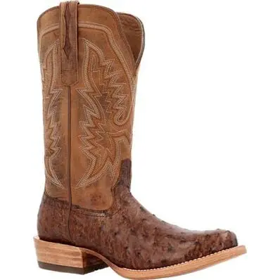 Men's Durango Prca Full Quill Ostrich Boot 1