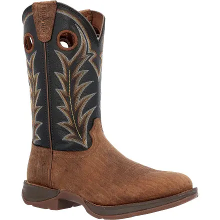 Men's Durango Rebel Oak Bark Round Toe Boot 1