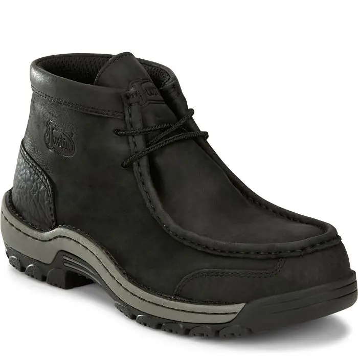 Men's Justin Crafton Coal 4" Moc Alloy Toe 1