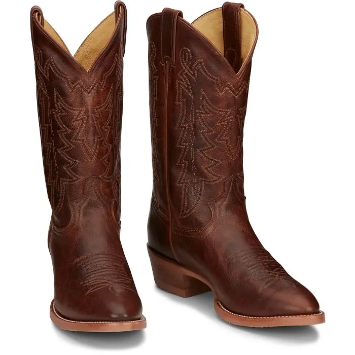 Men's Justin Hayne Whiskey Cowhide R Toe Boot 1