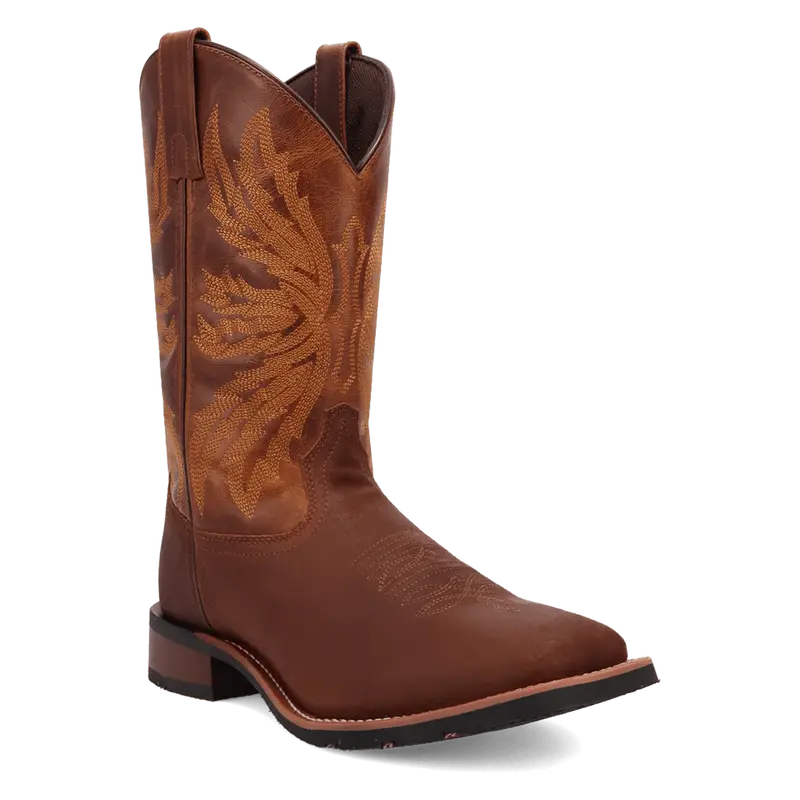Men's Laredo Chet Dark Rust Square Toe Boot 1