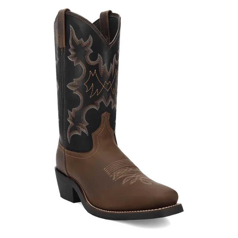 Men's Laredo Iron Ridge Brown/Black Boot 1