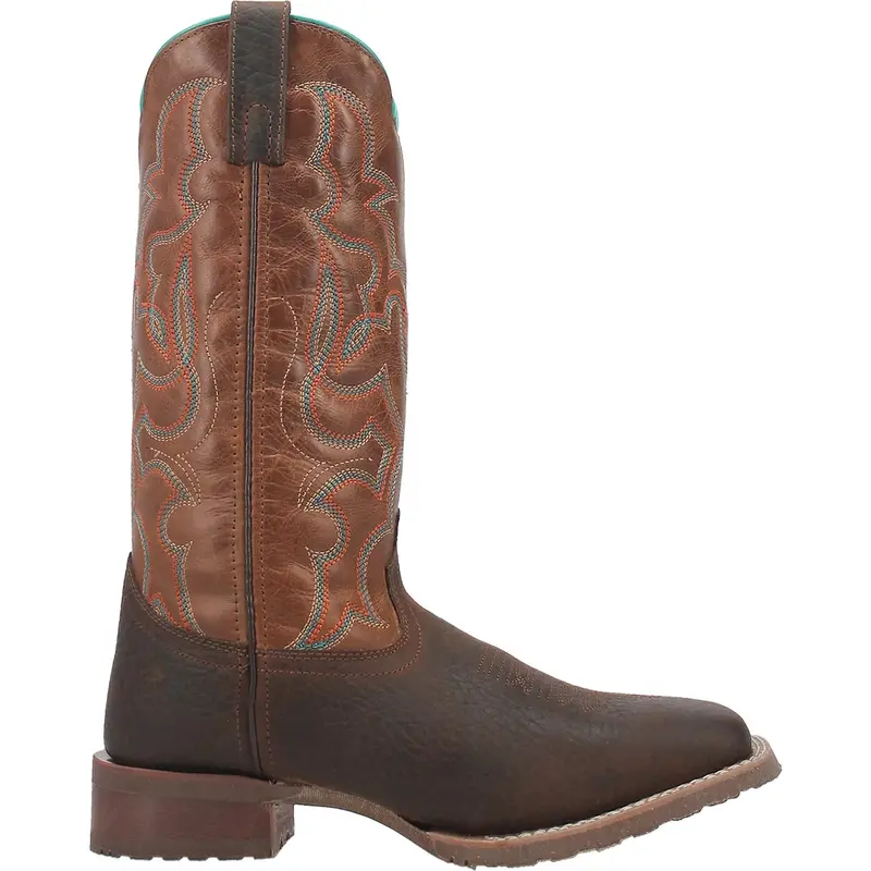 Men's Laredo Odie Brown/Tan Square Toe Boot 1