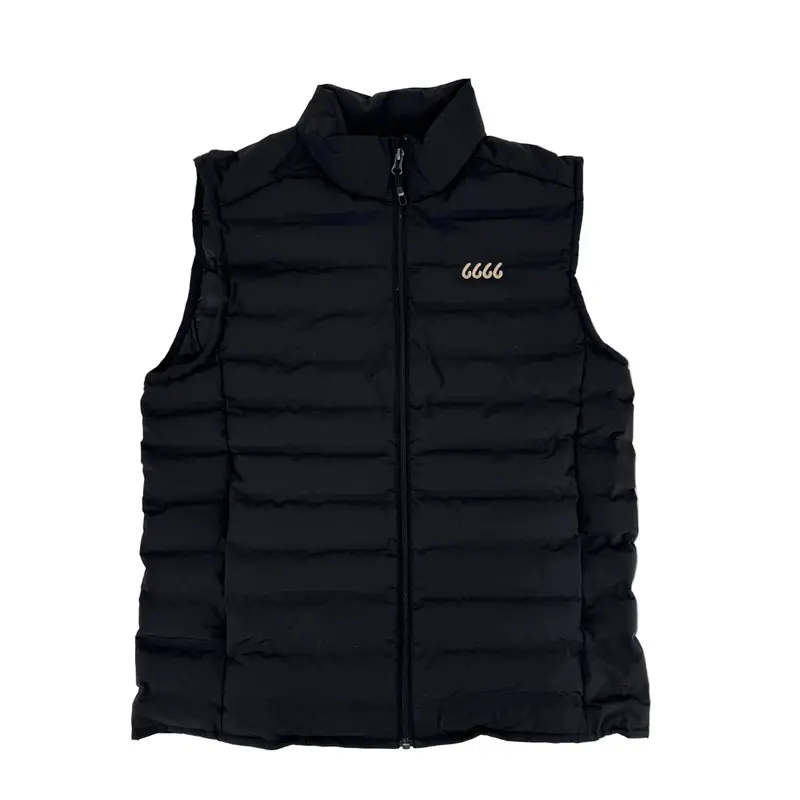 Men's Lightweight Puffer Vest - Black 1