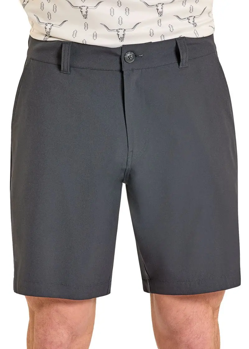 Men's Rock & Roll Black Chino Shorts 1