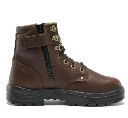Men's Steel Blue Argyle Zip Eh Steel Toe Boot 1
