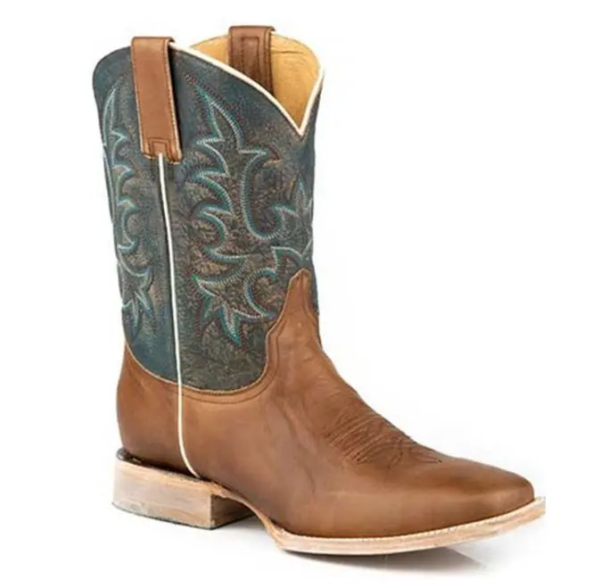 Men's Stetson Obadiah Basic Square Toe Boot 1