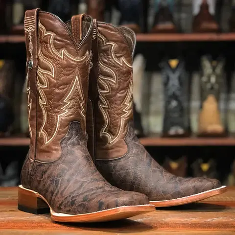 Men's Tanner Mark Elephant Print Boot 1