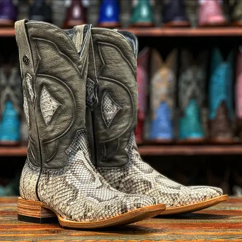 Men's Tanner Mark Python Boot 1