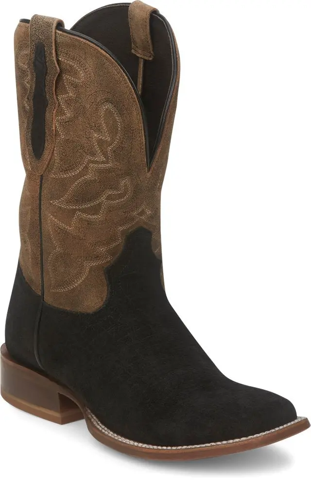 Men's Tony Lama Tucson Black Print Boot 1