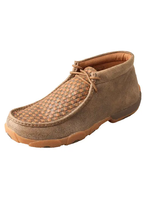 Men's Twisted X Bomber With Tan Check Moc 1