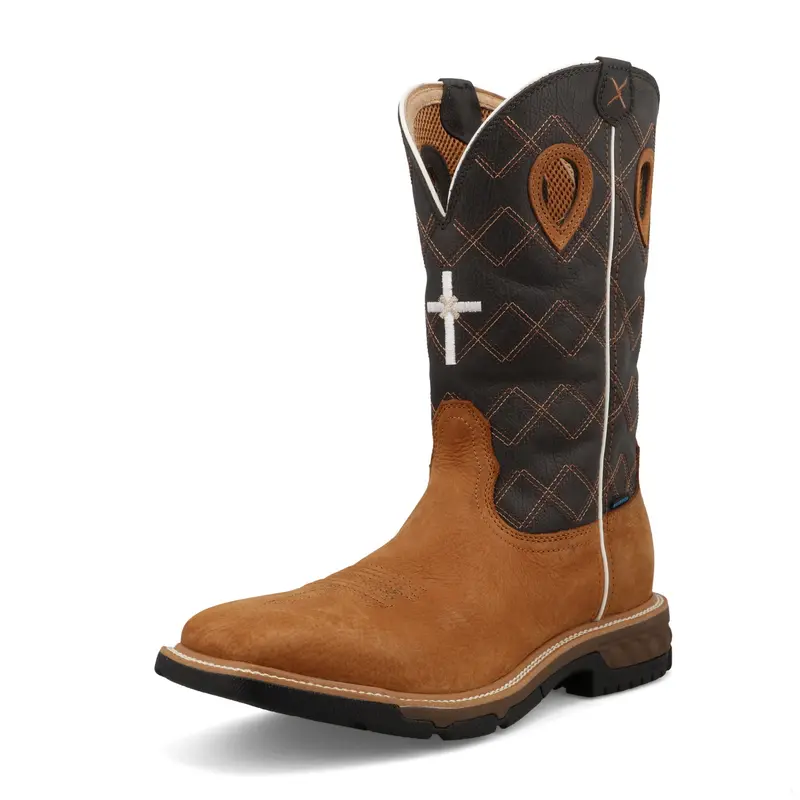 Men's Twisted X Clay/Pewter Work Boot 1