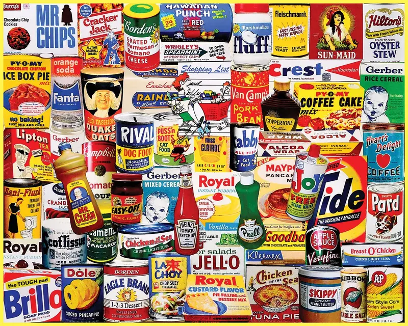 Mom's Shopping List (1865Pz) - 1000 Piece Jigsaw Puzzle 1