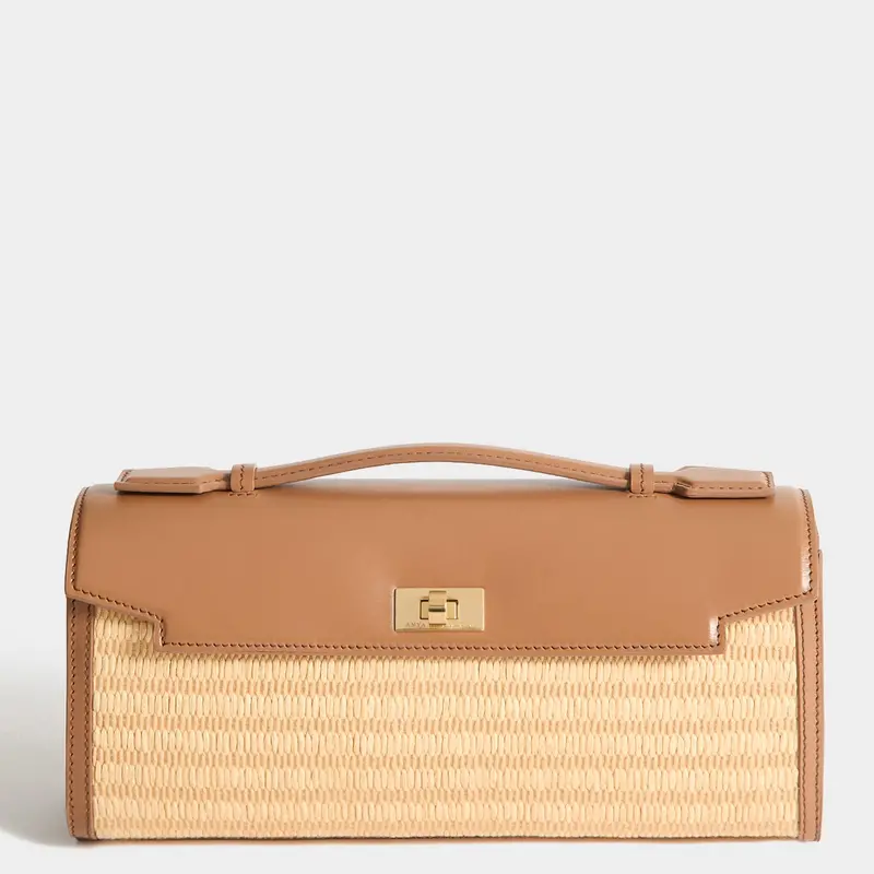 Mortimer Raffia Clutch 1
