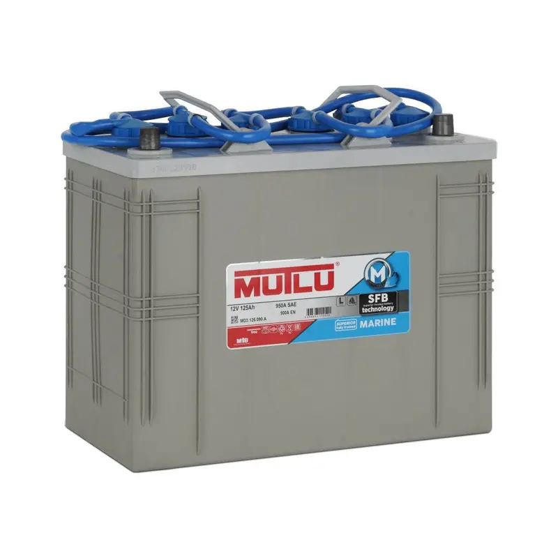 Mutlu 12 Volt 125 Amper Marin  Üretim Yılı: 2024 1