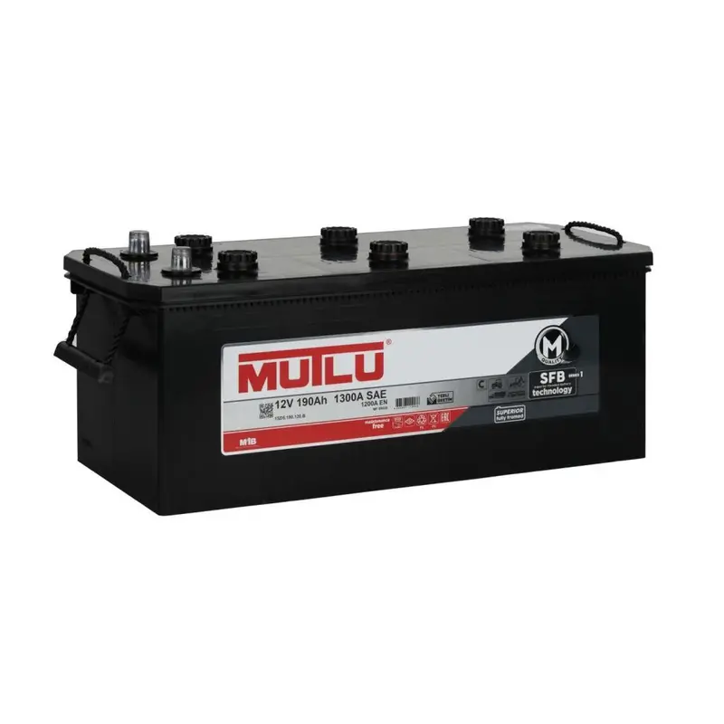 Mutlu 12 Volt 190 Amper Sfb Üretim Yılı: 2024 1