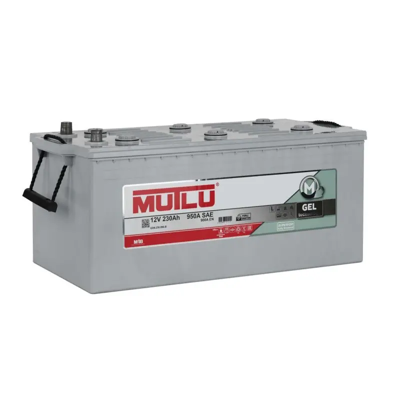 Mutlu 12 Volt 230 Amper Marin Jel Akü Üretim Yılı: 2024 1