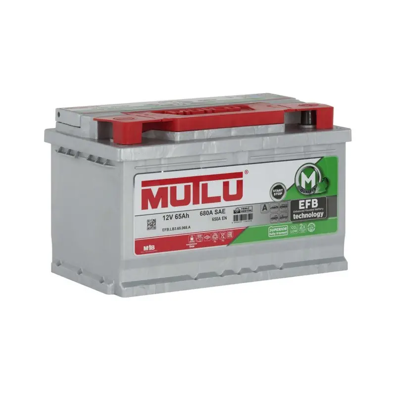 Mutlu 12 Volt 65 Efb Start Stop Üretim Yılı: 2024 1