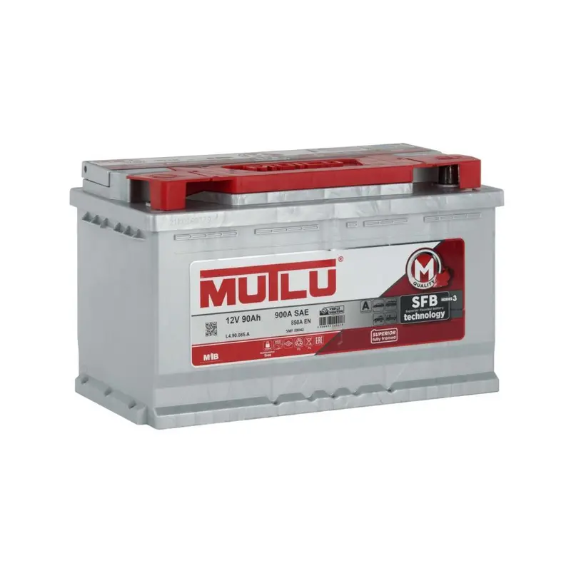 Mutlu 12 Volt 90 Amper Düz Üretim Yılı: 2024 1