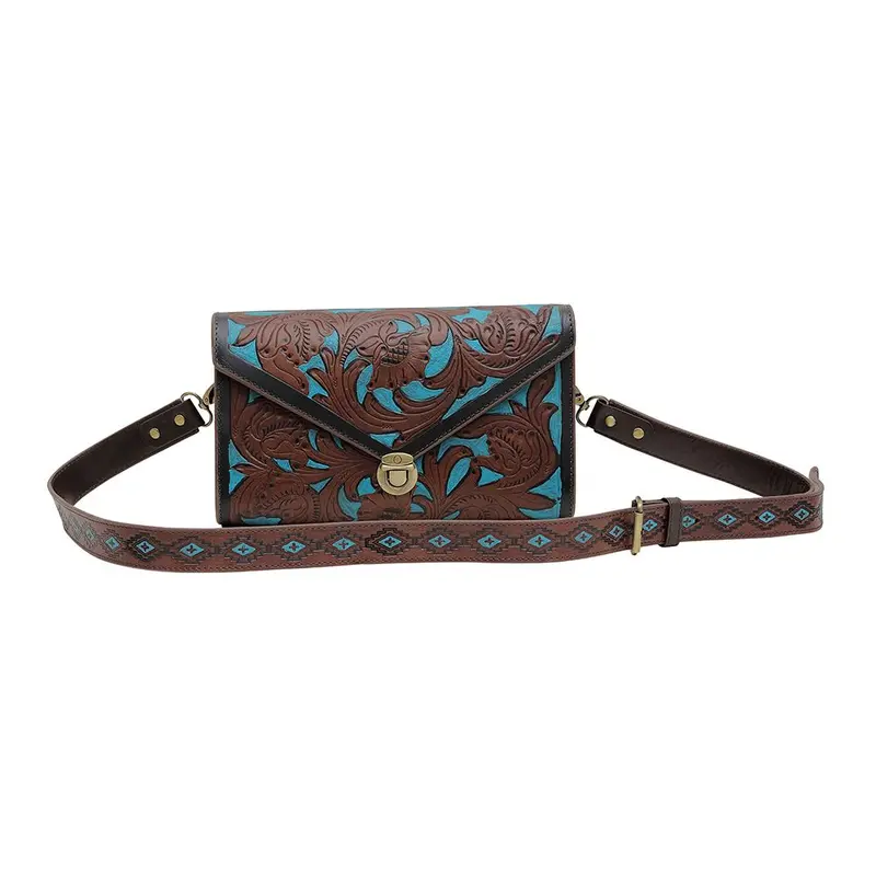 Myra Fana Hand Tooled Bag 1