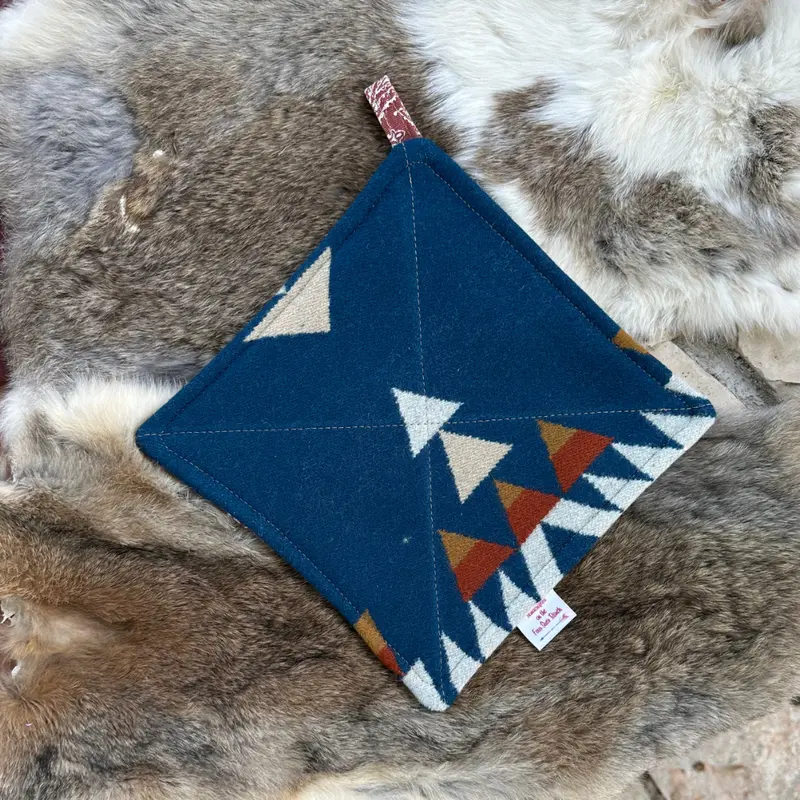 Navy Design #2 Hot Pad 1