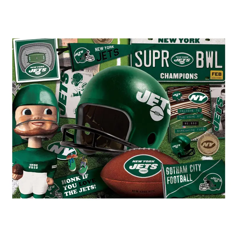 Ny Jets - Retro (951445) - 500 Pieces 1