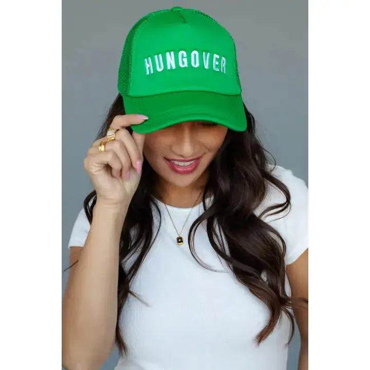 Panache Hungover Green Trucker Hat 1