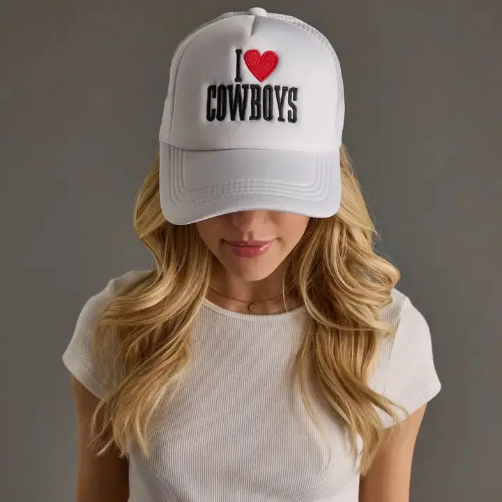 Panache I Love Cowboys Trucker Hat 1