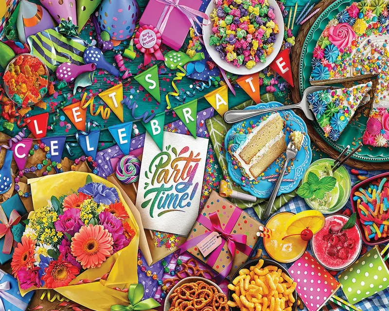 Party Time (2203Pz) - 1000 Piece Jigsaw Puzzle 1