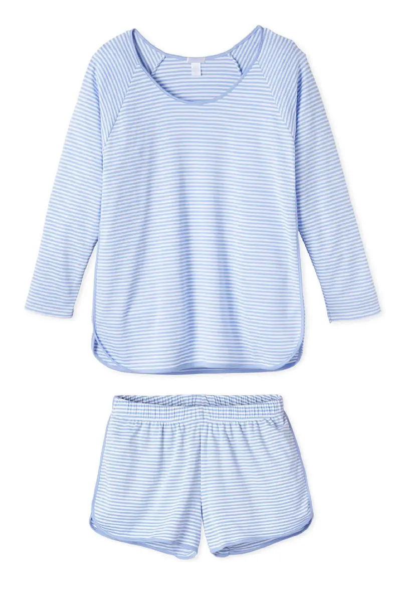 Pima Long-Short Set In Hydrangea 1