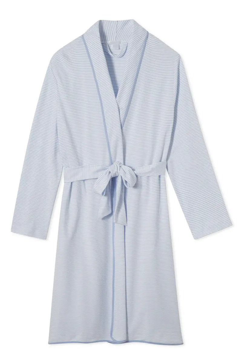 Pima Robe In French Blue 1