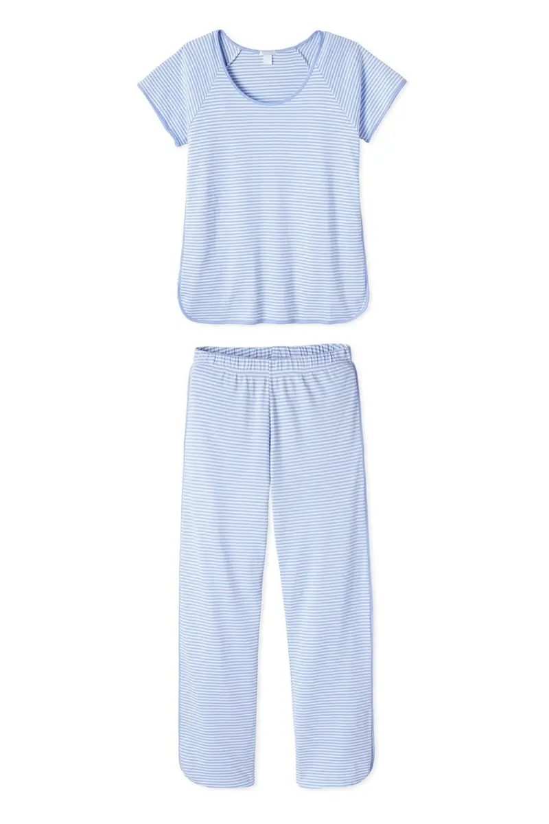 Pima Short-Long Set In Hydrangea 1