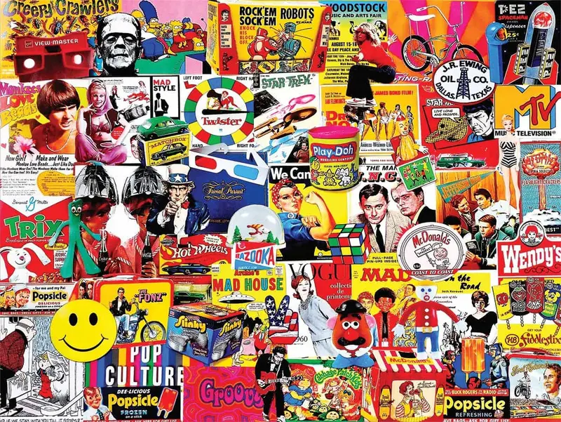 Pop Culture (1148Pz) - 1000 Pieces 1