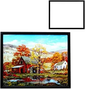 Premium “F-1000G” Puzzle Frame (30"X24") - With Glue 1