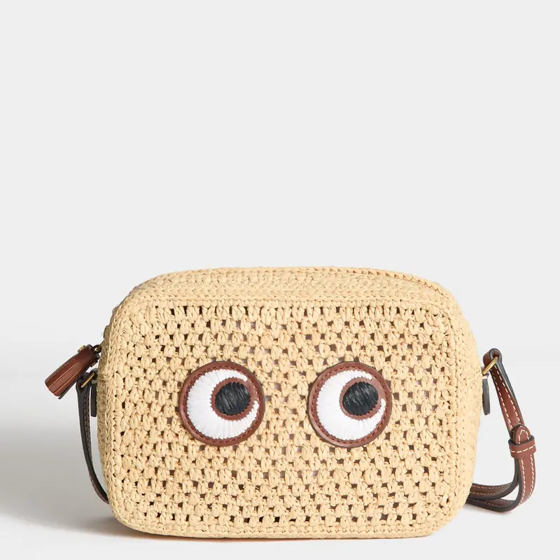 Raffia Eyes Cross-Body 1