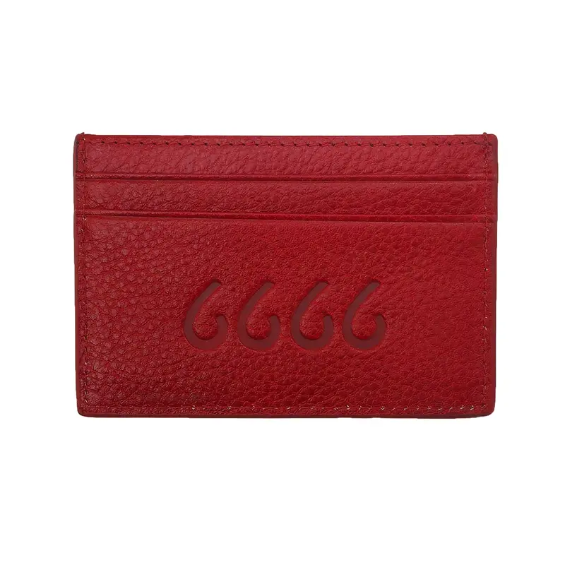 Red 6666 Card Holder 1