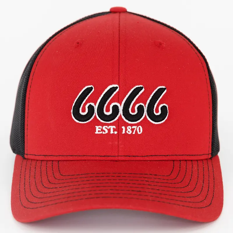 Red/Black Richardson 112 Trucker 1