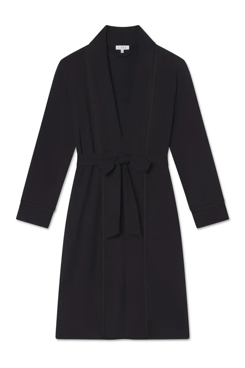 Relax Robe In Black 1