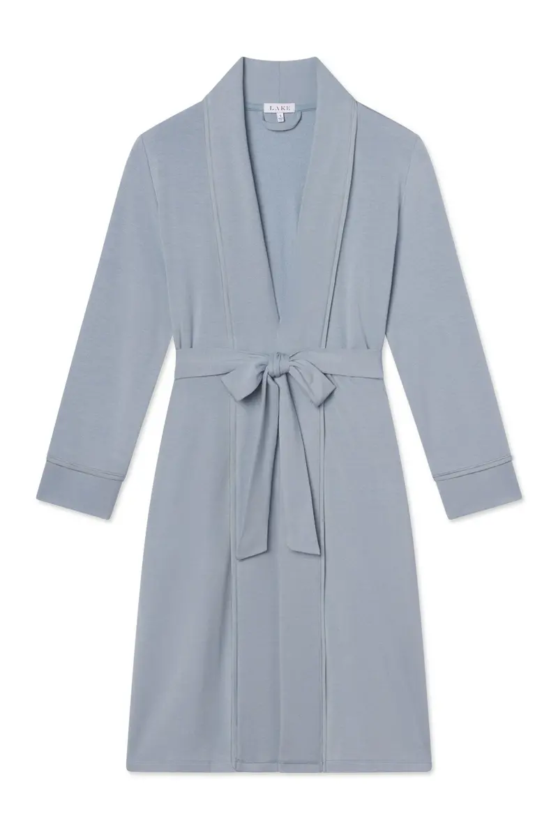 Relax Robe In Dusty Blue 1