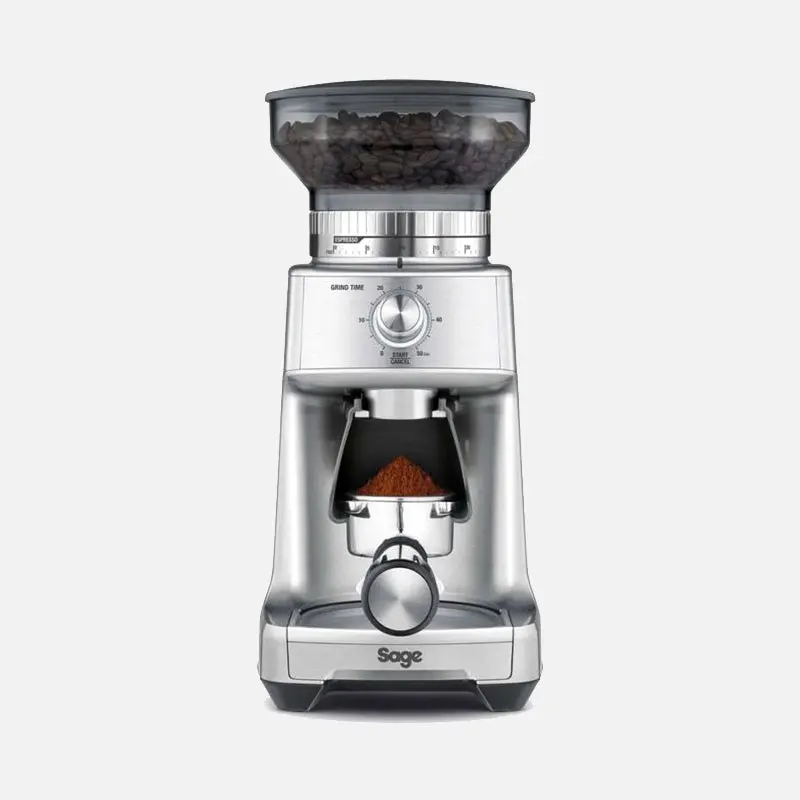 Sage The Dose Control Pro Coffee Grinder Silver 1