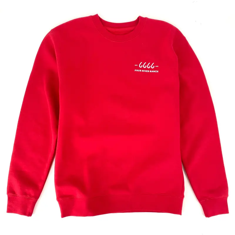 *Sale* Beef Crewneck Sweatshirt-Red 1