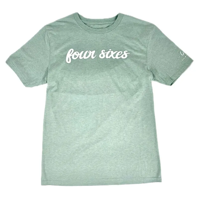 *Sale* Four Sixes Dusty Sage T-Shirt 1
