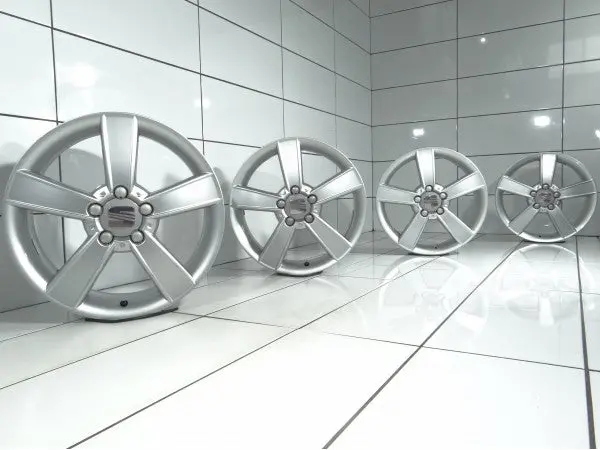 Seat Oe 17' Srebrny Seat Leon 1
