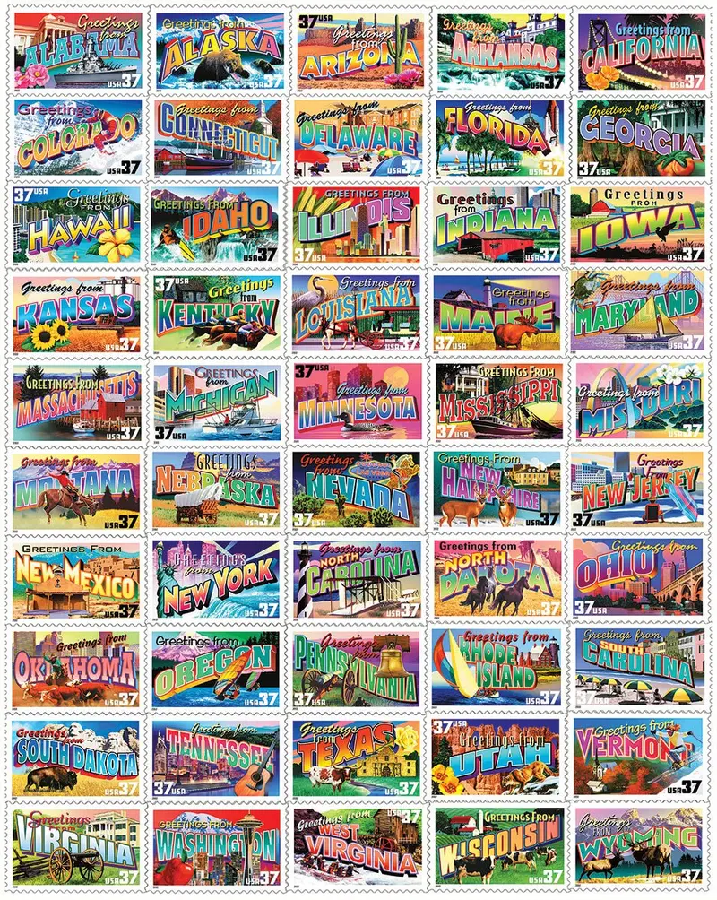 State Greetings Stamps (1518Pz) - Discontinued 1