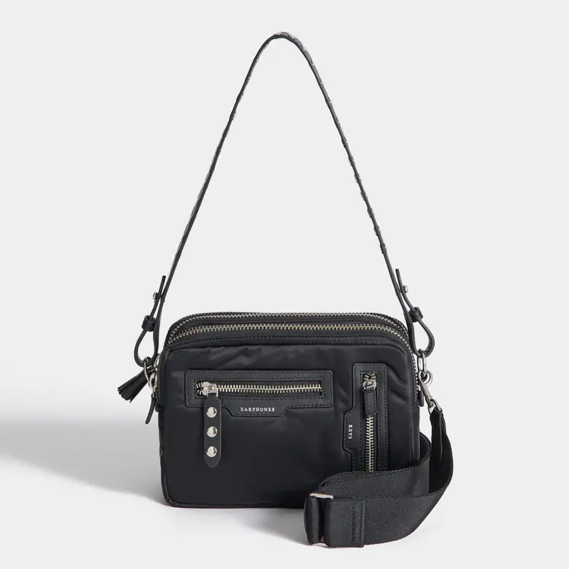 Studs Triple Zip Cross-Body 1