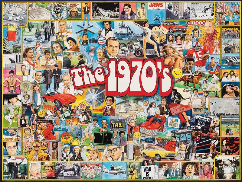The 1970'S (478Pz) - 1000 Piece Jigsaw Puzzle 1