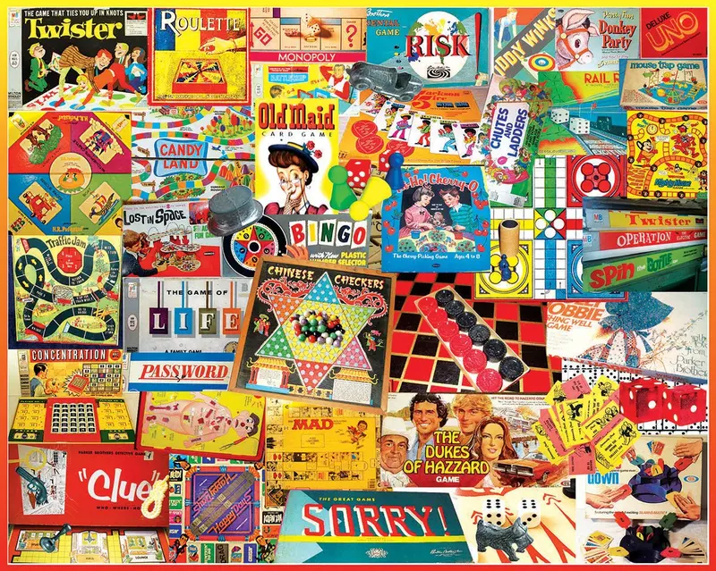 The Games We Played (924Pz) - 1000 Pieces 1