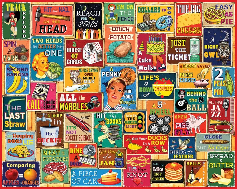 Things We Say (1733Pz) - 1000 Piece Jigsaw Puzzle 1